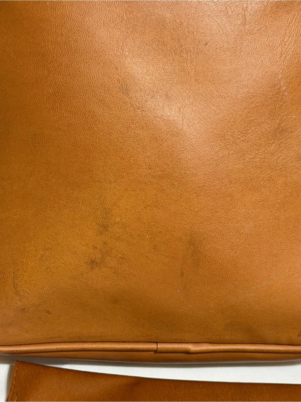 Vtg Samsonite 70s Travel Shoulder Bag Purse W/ Wallet Brown/Tan Faux Leather